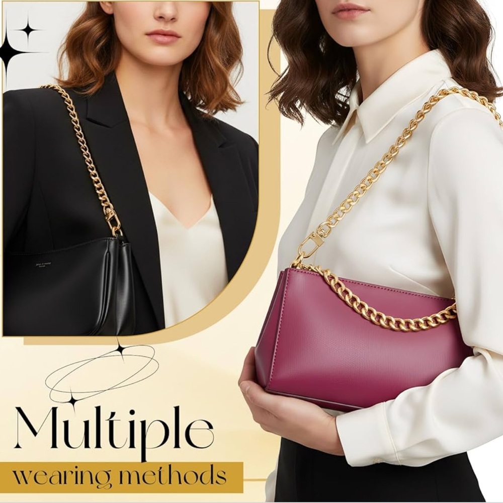 Gold Bag Chain Strap - High Quality Replacement Strap - Picture 7 of 7